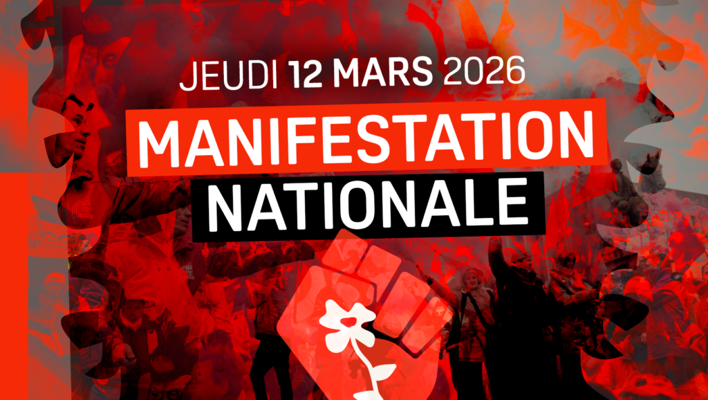 12 Mars – Manifestation nationale
