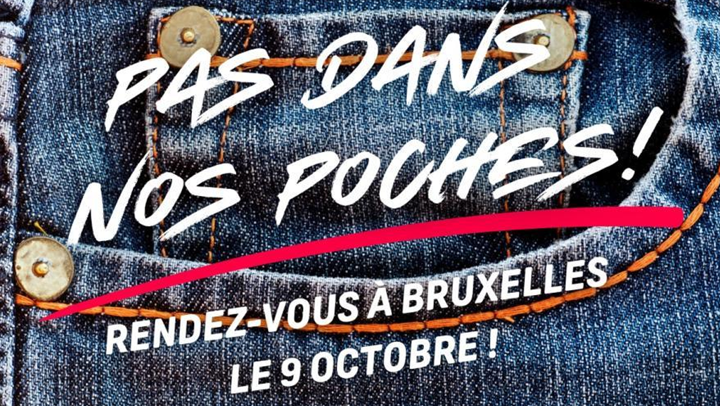 Manifestons à Bruxelles le 9 octobre !